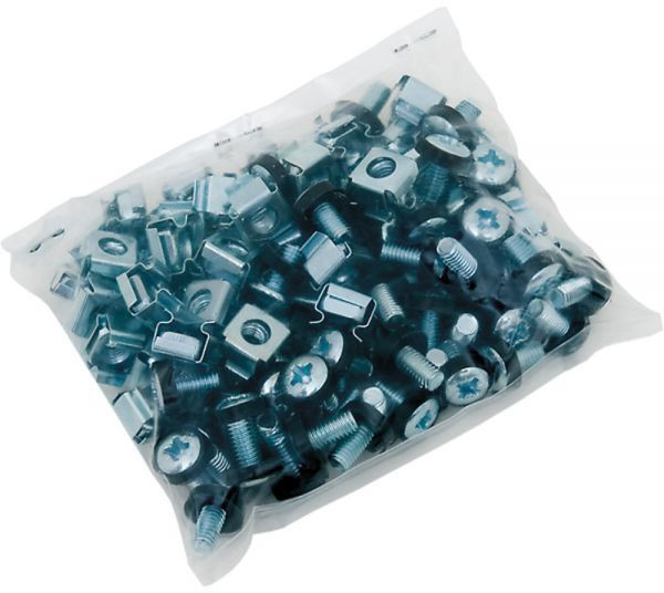 Käfigmuttern-Montageset 50er Pack Triton Muttern, Schrauben M6 u. Unterlegscheiben, oem 01954