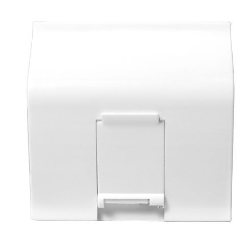 French Face Plate 45° type, 45*45 mm, 1Port, Logilink passender Rahmen: NF0002, Reinweiß