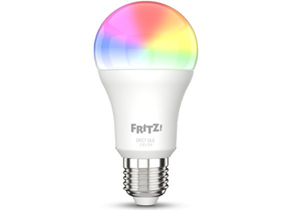 FRITZ!DECT 500 (angekündigt) dimmbare, farbige E27-LED-Lampe mit Intelligenz
