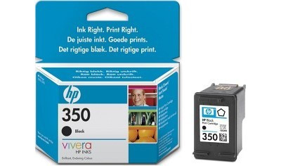 Tinte HP CB335EE No. 350 schwarz Original HP normale Füllmenge
