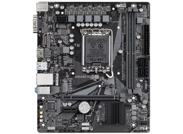 Board Sockel1700 Gigabyte H610M H V3 DDR4 micro ATX für CPUs: 14./13./12. Generation