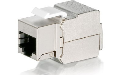 KAT6-Verbinder toolless Keystone Jack, voll geschirmt