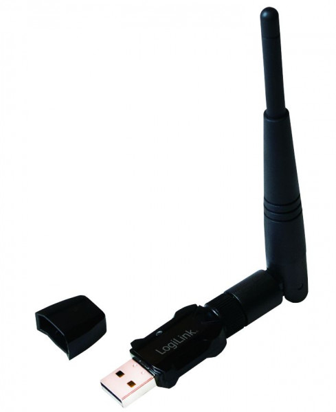 WLAN-Adapter USB AC Logilink WL0238 mit Antenne USB 2.0 Nano Adapter, Frequenzband: 2.4 GHz und 5 GHz