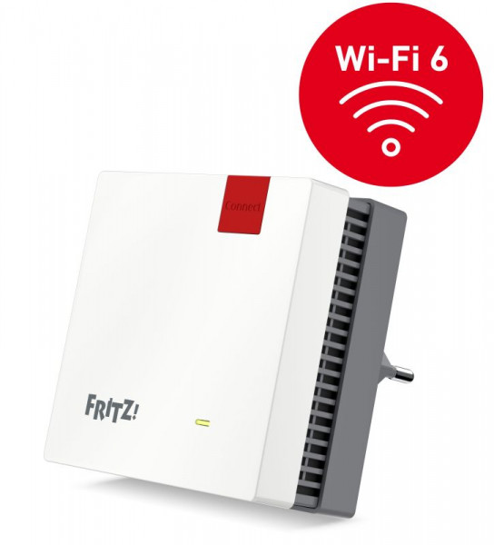 WLAN Repeater AVM FRITZ!Wlan 1200 AX WLAN-Mesh-Repeater für 2,4 und 5 GHz mit bis zu 3.000 Mbit/s