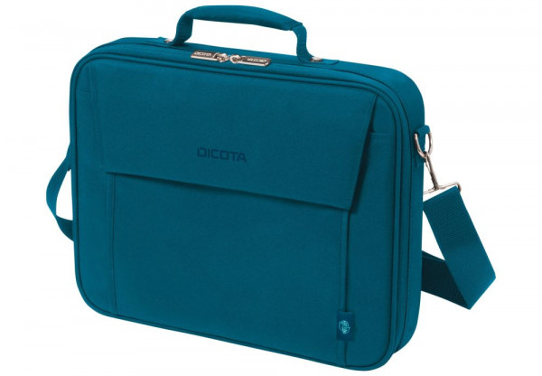 Tasche für 43,9 cm (17'') Notebooks Dicota Multi BASE Blau Produktmaterial: 300D RPET Polyester