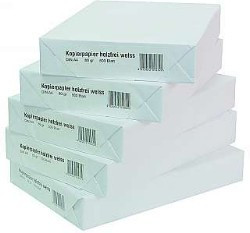 Kopierpapier A5 80 g/m² weiß Qualitätspapier 500 Blatt, für Laser-, Inkjet-Drucker