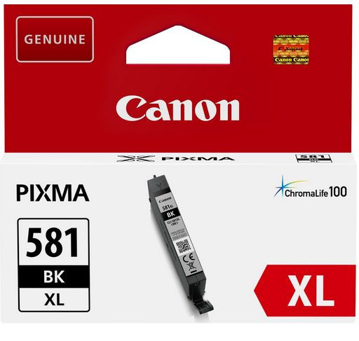 Tinte Canon CLI-581xl BK Schwarz Original 8.3 ml black, für ca. 2.280Seiten