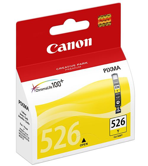 Tinte Canon CLI-526Y yellow Original für IP4850, oem 4543B001