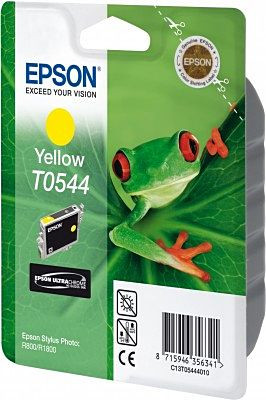Tinte Epson T05444010 yellow Frosch 13 ml, T0544 Ultra Chrome Hi-Gloss