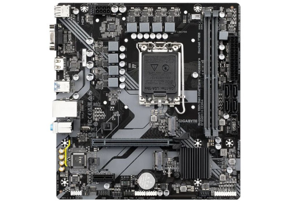 Board Sockel1700 Gigabyte B760M H DDR4 micro ATX für CPUs: 14./13./12. Generation Core i9/i7/i5/i3