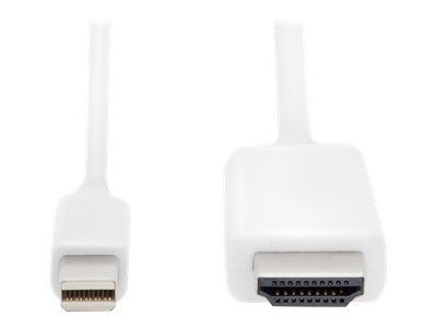 Monitor-Kabel mDP-HDMI 2m Weiß Digitus Mini-Displayport-Stecker an HDMI-Stecker