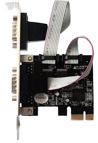 PCIe Schnittstelle 2x 9-polig seriell Longshine LCS-6321O PCI-Express, 2x DB9 serieller Port, Multi-IO
