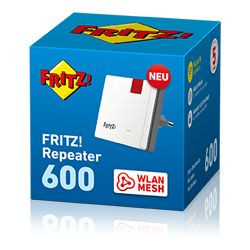 WLAN Repeater AVM FRITZ!Wlan 600 WLAN-Mesh-Repeater für 2,4 mit bis zu 600 Mbit/s