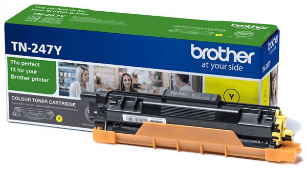 Toner Brother TN-247y Original Yellow für je ca. 2.300 Seiten