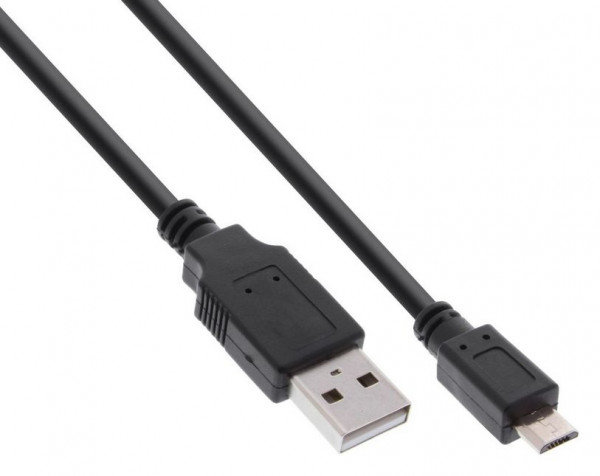 USB-Schnellladekabel 2.0 A-Stecker/Micro-B-Stecker ca. 2m verfügt über extrastarke Vollkupfer-Adern, 2A möglich
