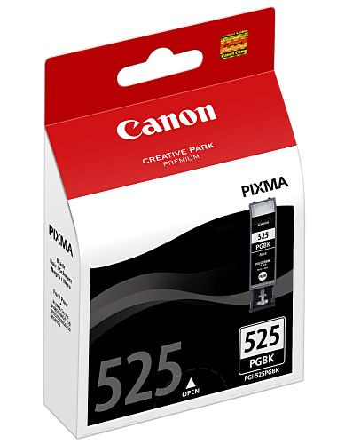 Tinte Canon PGI-525PGBK schwarz Original für IP4850, oem 4529B001