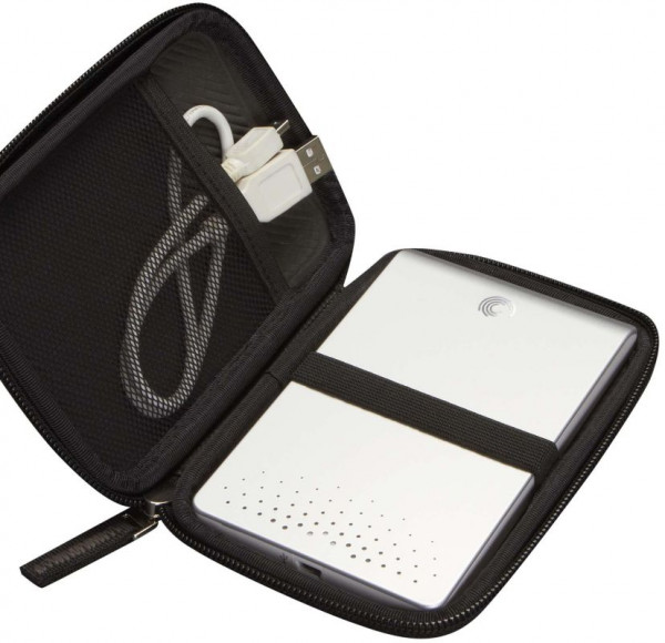 Tasche für 6,4 cm Festplatte Caselogic Schwarz Professionelles Etui für externe Festplatten