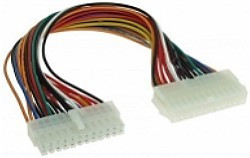 Stromversorgungs-Verlängerung ATX 24polig ca. 30cm Stecker an Buchse