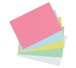 Karteikarte blanko A4 1 VE = 100 Bogen, 170 g/qm