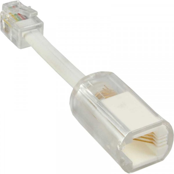Twist-Stop für Telefonhörer Entwirrer für Kabel von Telefonhörer, RJ10 Stecker an Buchse