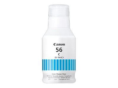 Tinte Canon GI-56c Cyan Nachfüll-Flasche, für bis zu 14.000 Seiten