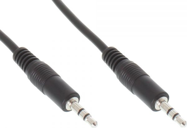 Audiokabel ca. 2m Klinken-Stecker an Klinken-Stecker 2x 3.5mm, stereo