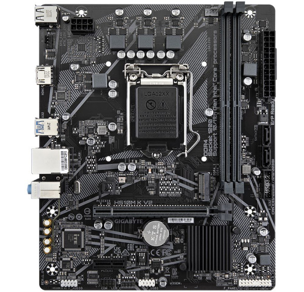 Board Sockel1200 Gigabyte H510M K V2 micro ATX für CPUs: 11./10. Generation i9/i7/i5/i3