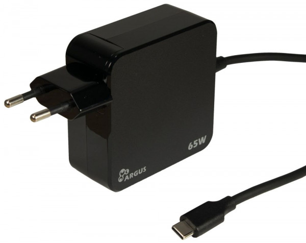 Netzteil Universal 65 Watt für Notebooks USB-C PD Inter-Tech extern Netzteil, max. 3.25 A