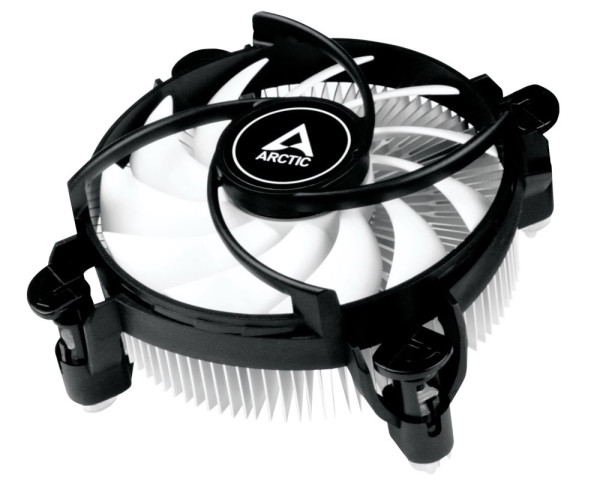 CPU-Cooler Socket 1700 ALPIN17 LP 4-polig H:5,4cm, flach für INTEL LGA1700, Aluminium, Lüfterdurchmesser 92 mm