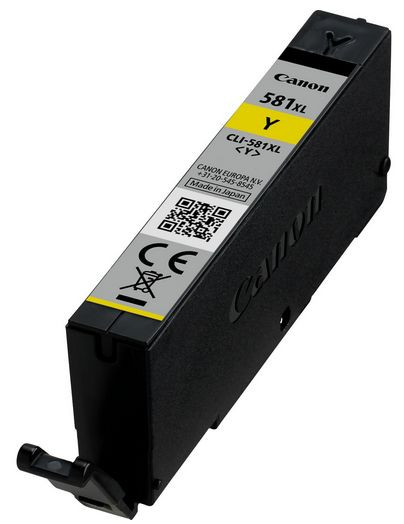 Tinte Canon CLI-581xl Y Yellow Original 8.3 ml, für ca. 519 Seiten