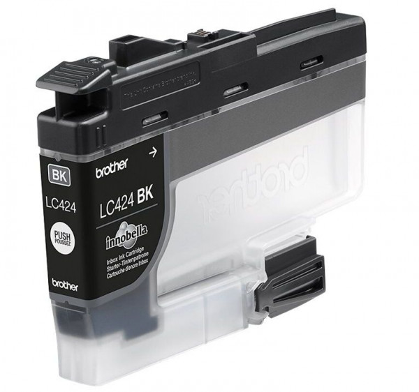 Tinte Brother LC-424BK Schwarz Original für ca. 750 bei 5% Deckung