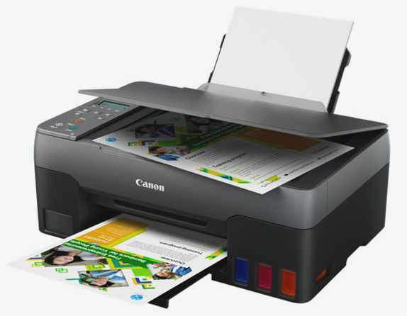 Canon AIO color INK A4 PIXMA G3520 3-in-1 USB/WLAN/AirPrint Drucker, Scanner, Kopierer mit Farbtanks zum nachfüllen