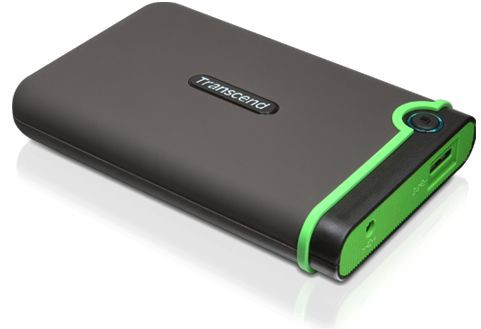Festplatte 2 TB 6,4 cm extern USB 3.0 Transcend TS2TSJ25M3 Triple Protection