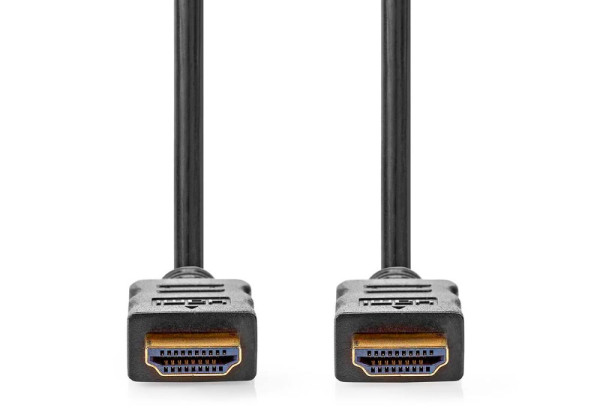 Monitor-Kabel HDMI-HDMI S-S  5m 4K/60Hz Nedis 2x HDMI-Stecker, HDMI 2.0 Premium High Speed mit Ethernet