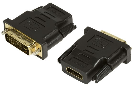 VGA-Adapter DVI-D-Stecker auf HDMI-Buchse Logilink