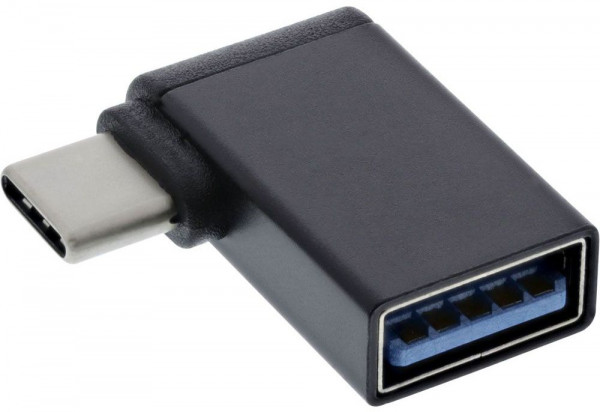 USB-Adapter 3.1 (Gen. 1) C Stecker an A Buchse gewinkelt USB 3.1 Adapter für OTG (Maus, Tastatur, USB-Stick)