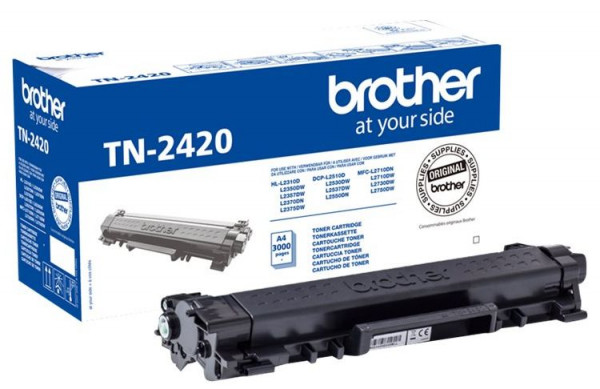 Toner Brother TN-2420 schwarz Original für ca. 3.000 Seiten bei 5% Deckung