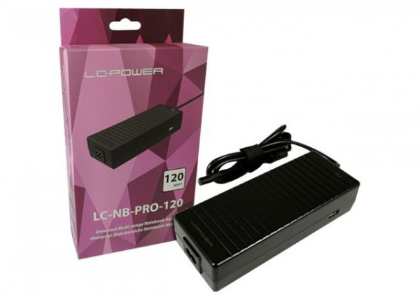Netzteil Universal 120 Watt für Notebooks LC-Power Netzteil - extern