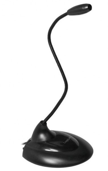 Mikrofon Logilink Multimedia mit An/Aus-Schalter HS0047 mit Standfuss und ca. 2m Anschlusskabel