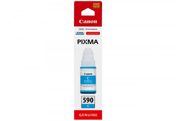 Tinte Canon GI-590 C Original Cyan 70 ml Flasche, für bis zu 7.000 Seiten