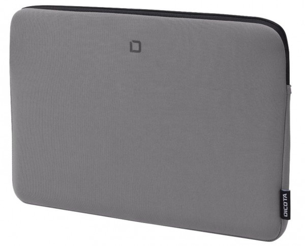 Hülle für 31.8 cm (12.5'') Dicota SKIN BASE Grau Neopren Notebook-Hülle mit gepolsterten Griffen