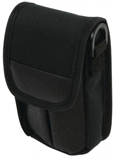 Tasche für Digitalkamera groß Schwarz aus Leder Camlink