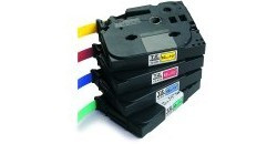 Schriftband Brother TC-291 schwarz/weiß 9mm Restposten wird abverkauft
