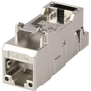 Keystone Jack Cat.6A Telegärtner AMJ-S 500 MHz werkzeugfreier Anschluss, bis 10 Gigabit