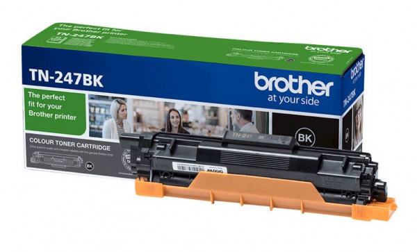 Toner Brother TN-247bk Original Schwarz für je ca. 3.000 Seiten