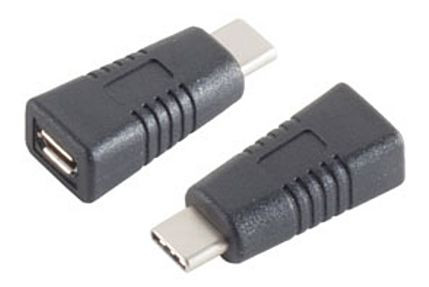 USB-Adapter 3.0 Type-C-Stecker an Micro-B Buchse shiverpeaks BASIC-S