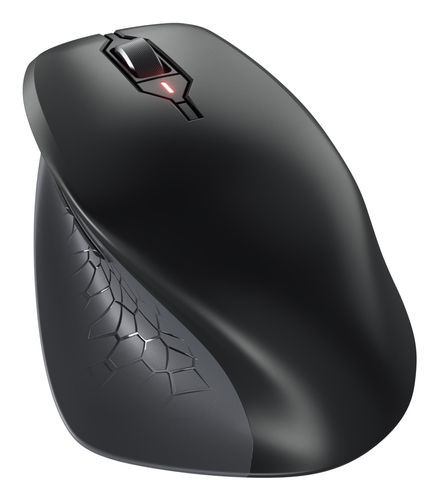 Maus Cherry Stream Mouse Comfort Schwarz kabellos ergonomisches Design, für Rechtshänder, 6 Tasten