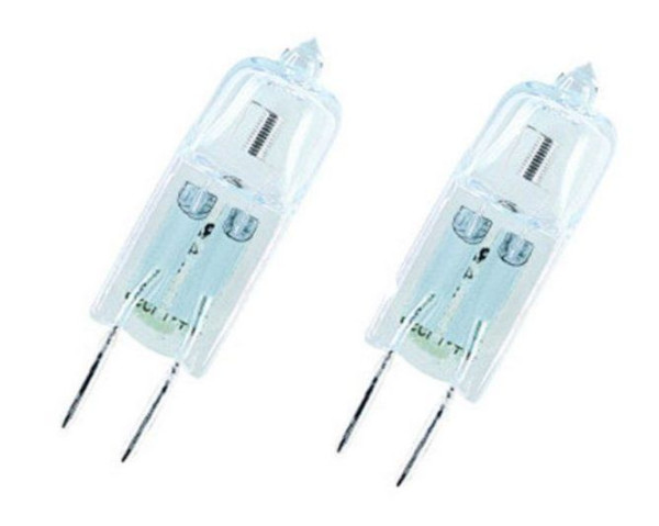 Halogen Lampe G6.35 50 Watt 12V Warmweiß, VE = 2 Stück mit Stecksockel, Osram, dimmbar
