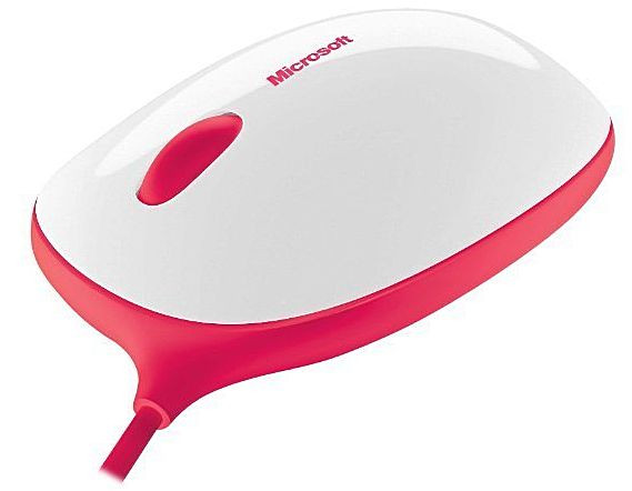 Maus Microsoft Express rot USB kabelgebunden