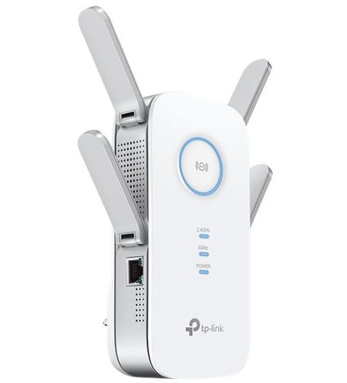 WLAN Repeater TP-Link RE650 Wi-Fi-Range-Extender AC2600 1x 100BaseTX, 800 + 1750 Mbit/s, Dual Band 2.4 GHz und 5 GHz
